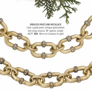 Chloe + Isabel Jewelry - Endless Pave Link Necklace Chloe + Isabel Jewelry - Endless Pave Link Necklace